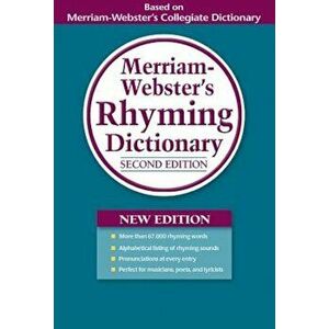 Merriam-Webster's Rhyming Dictionary, Paperback - Merriam-Webster imagine