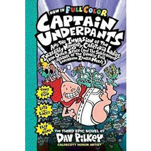Captain Underpants and the Invasion of the Incredibly Naughty Cafeteria Ladies from Outer Space: Color Edition (Captain Underpants '3), Hardcover - Da imagine