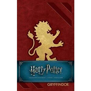 Harry Potter: Gryffindor Hardcover Ruled Journal, Hardcover - Insight Editions imagine
