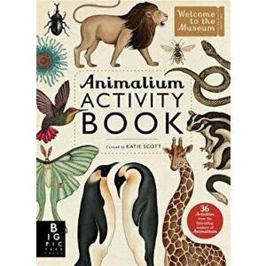 Animalium Activity Book, Paperback - Katie Scott imagine