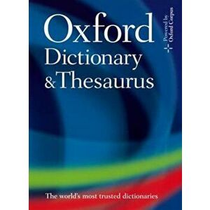 Oxford Dictionary and Thesaurus, Hardcover - Oxford imagine