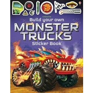 Build Your Own Monster Trucks Sticker Book, Hardcover - Simon Tudhope imagine