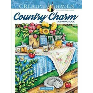 Creative Haven Country Charm Coloring Book, Paperback - Teresa Goodridge imagine