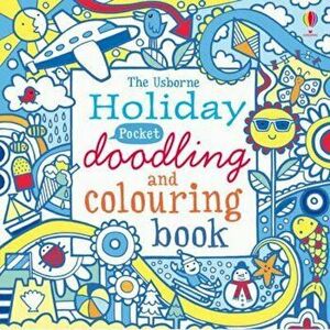 Usborne Holiday Pocket Doodling and Colouring Book, Paperback - *** imagine