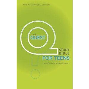 Quest Study Bible for Teens-NIV, Hardcover - Zondervan imagine