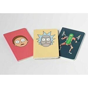 Rick and Morty: Pocket Notebook Collection (Set of 3), Paperback - Insight Editions imagine