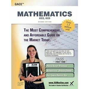 Gace Mathematics 022, 023 Teacher Certification Study Guide Test Prep, Paperback - Sharon A. Wynne imagine