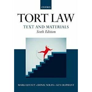Tort Law: Text and Materials, Paperback - Mark Lunney imagine