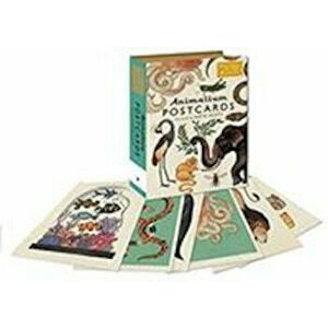 Animalium Postcards, Hardcover - Jenny Broom imagine
