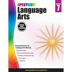 Spectrum Language Arts, Grade 7, Paperback - Spectrum imagine
