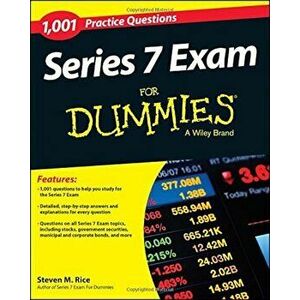 1, 001 Series 7 Exam Practice Questions for Dummies, Paperback - Steven M. Rice imagine