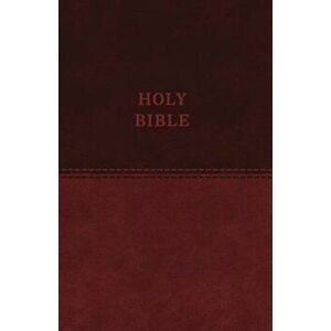KJV, Value Thinline Bible, Standard Print, Imitation Leather, Red Letter Edition, Hardcover - Thomas Nelson imagine