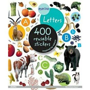 Eyelike Letters: 400 Reusable Stickers Inspired by Nature, Paperback - Workman Publishing imagine