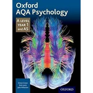 Oxford AQA Psychology A Level: Year 1 and AS, Paperback - Simon Green imagine