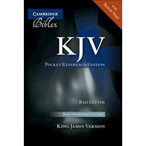 Pocket Reference Bible-KJV-Button Snap, Hardcover - BakerPublishing Group imagine
