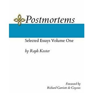 Postmortems: Selected Essays Volume One, Paperback - Raph Koster imagine