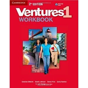 Ventures Level 1 Workbook 'With CD (Audio)', Paperback (2nd Ed.) - Gretchen Bitterlin imagine