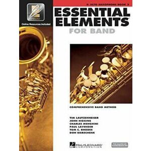 Essential Elements for Band - Book 2 with Eei: Eb Alto Saxophone 'With CD (Audio)', Paperback - Hal Leonard Corp imagine