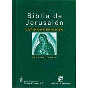 Biblia de Jerusalen Latinoamericana en Letra Grande-OS (Spanish), Hardcover - *** imagine