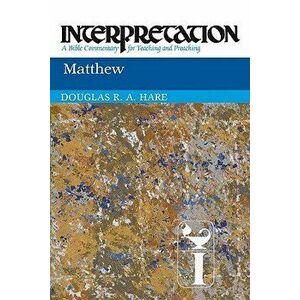 Matthew, Paperback - Douglas Hare imagine