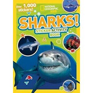 Sharks Sticker Activity Book 'With Sticker(s)', Paperback - NationalGeographic Kids imagine