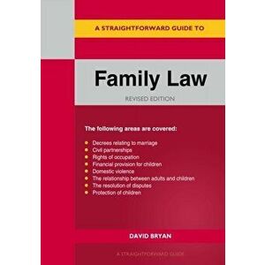 Straightforward Guide To Family Law. Revised Edition 2021, Paperback - David Bryan imagine