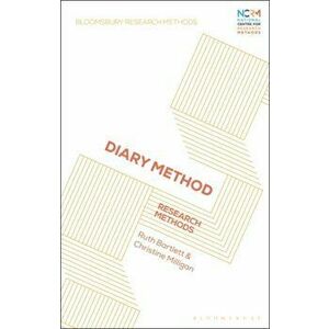 Diary Method. Research Methods, Hardback - Christine Milligan imagine