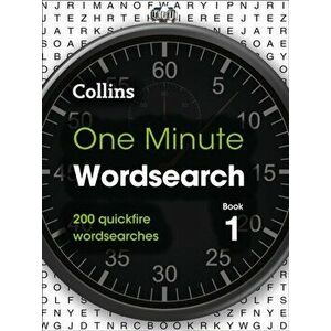 One Minute Wordsearch Book 1. 200 Quickfire Wordsearches, Paperback - Collins Puzzles imagine