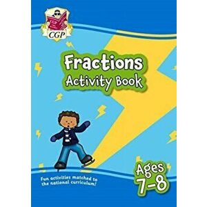 New Fractions Maths Activity Book for Ages 7-8: perfect for home learning, Paperback - Cgp Books imagine