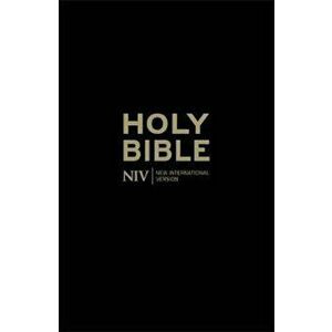 NIV Popular Cross-Reference Black Leather Bible - New International Version imagine