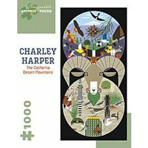 Charley Harper the California Desert Mountains 1000-Piece Ji, Hardcover - *** imagine