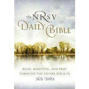Daily Bible-NRSV: Read, Meditate, and Pray Through the Entire Bible in 365 Days, Paperback - HarperBibles imagine