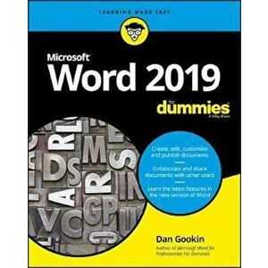Word 2019 For Dummies, Paperback - Dan Gookin imagine
