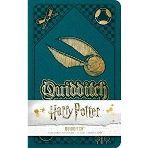 Harry Potter: Quidditch Hardcover Ruled Journal, Paperback - *** imagine