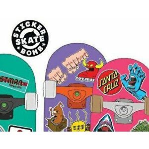 Skateboard Stickers: 150 Classic Skateboard Stickers, Paperback - Studio Rarekwai imagine