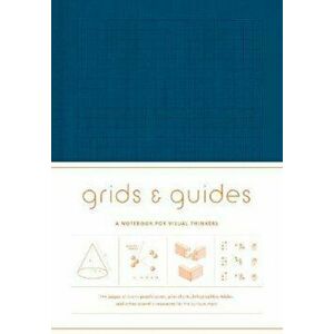 Grids & Guides Notebook: Blue, Paperback - *** imagine