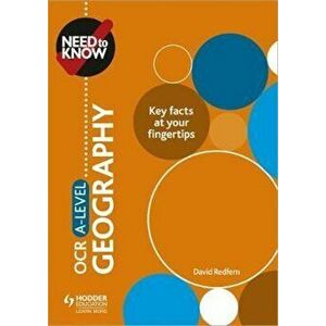 Need to Know: OCR A-level Geography, Paperback - David Redfern imagine