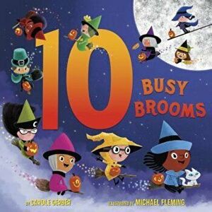 10 Busy Brooms, Hardcover - Carole Gerber imagine