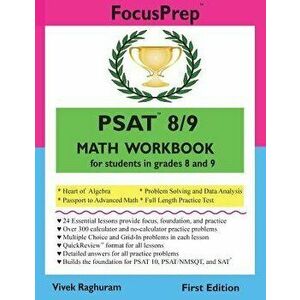 PSAT 8/9 Math Workbook: For Students in Grades 8 and 9., Paperback - Raghuram, Vivek imagine