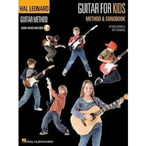 Guitar for Kids Method & Songbook: Hal Leonard Guitar Method 'With CD (Audio)', Paperback - Jeff Schroedl imagine
