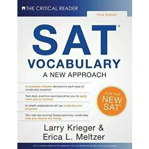 SAT Vocabulary: A New Approach, Paperback - Erica L. Meltzer imagine