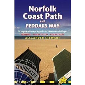 Norfolk Coast Path & Peddars Way: Trailblazer British Walkin, Paperback - *** imagine