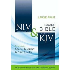 Side-By-Side Bible-PR-NIV/KJV-Large Print, Hardcover - Zondervan imagine