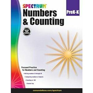 Numbers & Counting, Grades Pk - K, Paperback - Spectrum imagine