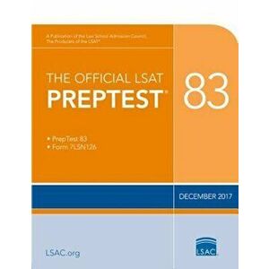 The Official LSAT Preptest 83: Dec. 2017 LSAT, Paperback - Law School Admission Council imagine
