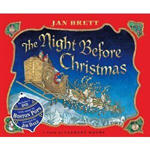 The Night Before Christmas 'With DVD', Hardcover - Jan Brett imagine
