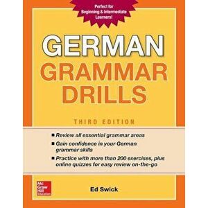 German Grammar Drills, Third Edition, Paperback - Ed Swick imagine