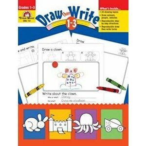 Draw...Then Write Grades 1-3, Paperback - Evan-Moor Educational Publishers imagine