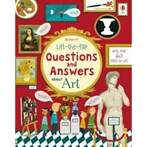 Lift the Flap Questions & Answers About Art, Hardcover - Katie Daynes imagine