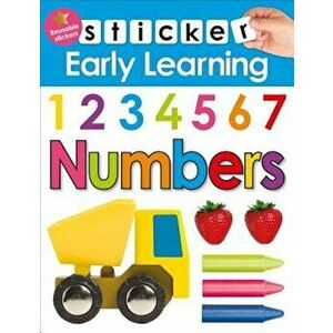 Sticker Early Learning: Numbers, Paperback - Roger Priddy imagine